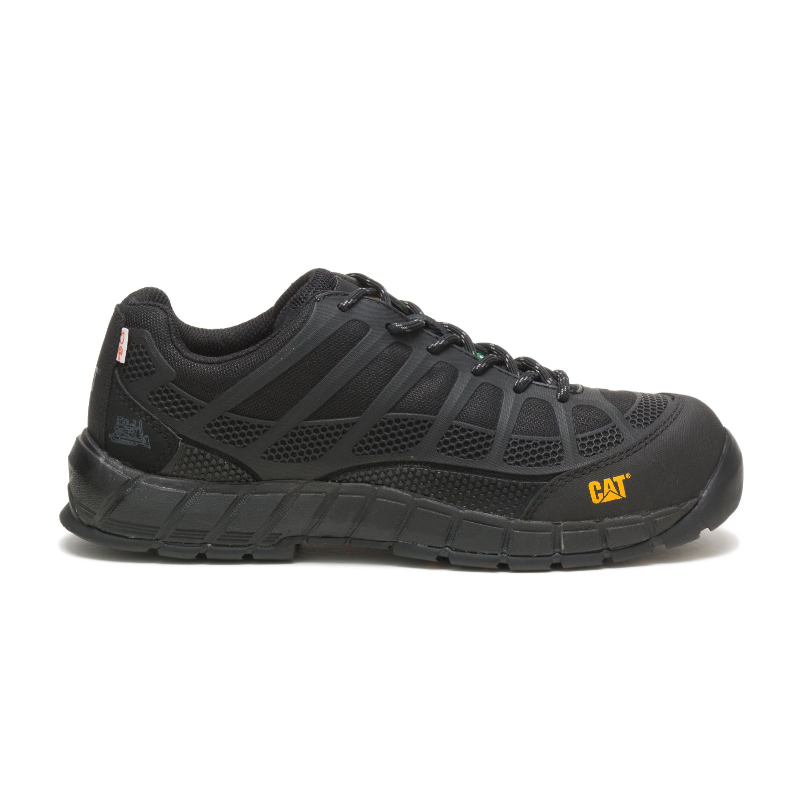 Caterpillar Shoes South Africa - Cat Men's Streamline Csa Shoe (Composite Toe, Non Metallic) Work Shoes Black JK2318654